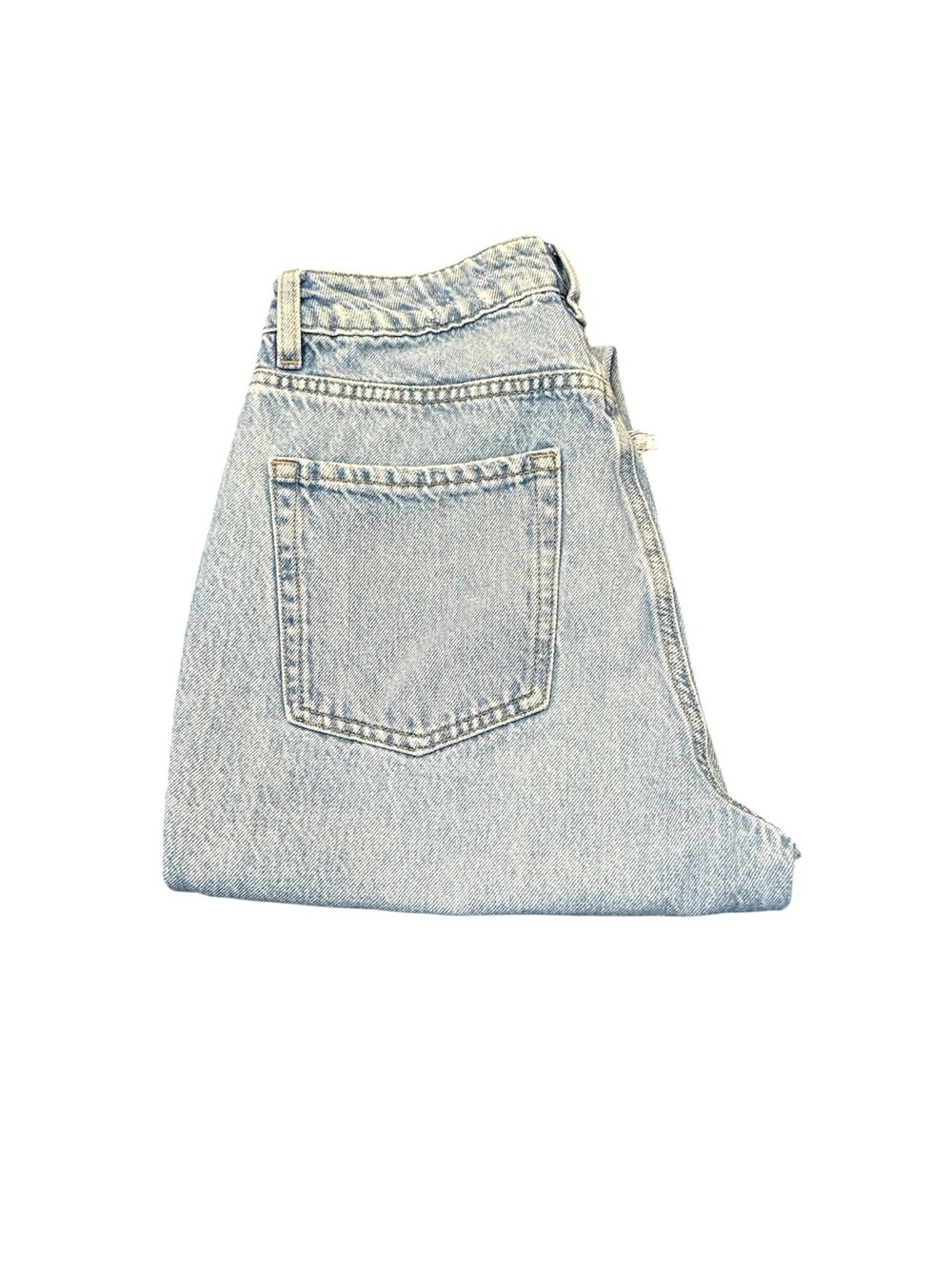 Garage Distressed Mom Jeans | Light Blue Denim | Size 7